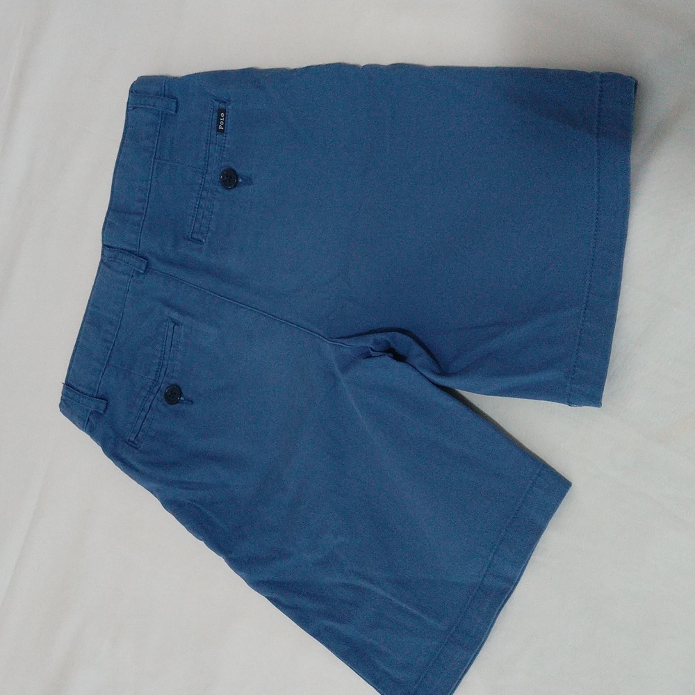 Polo Ralph Lauren Boys Classic Blue Shorts Size 7 - Picture 7 of 9